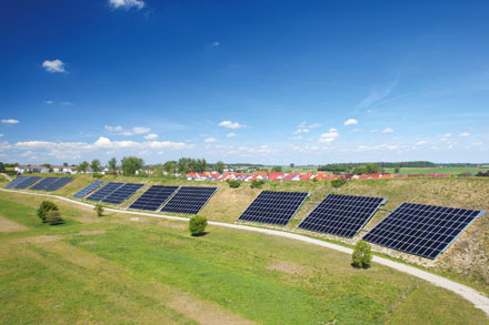 Crailsheim: Sonne heizt Neubausiedlung Hirtenwiesen.