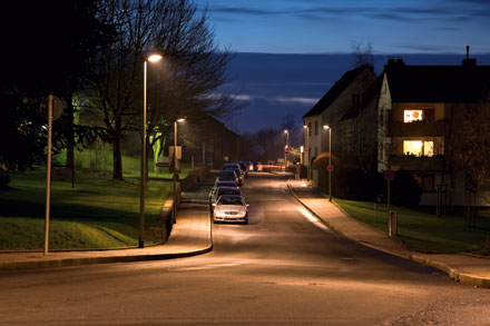 Hattingen strahlt mit Halogen-Leuchten.