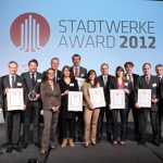 Die Gewinner des diesjährigen Stadtwerke-Awards wurden auf der EUROFORUM-Jahrestagung „Stadtwerke 2012“ geehrt.