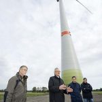 Onshore-Windkraftanlage in Diepenau macht Wind für mehr als 10.000 Haushalte.