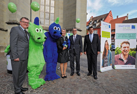 Stadtwerke Friedrichshafen und Überlingen vereinigen sich zum Stadtwerk am See.