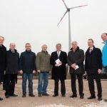 Windparkeinweihung mit Minister