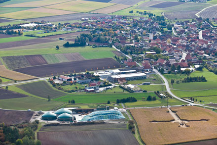 Energiegenossen: Gemeinde Großbardorf ist Bioenergiedorf 2012.