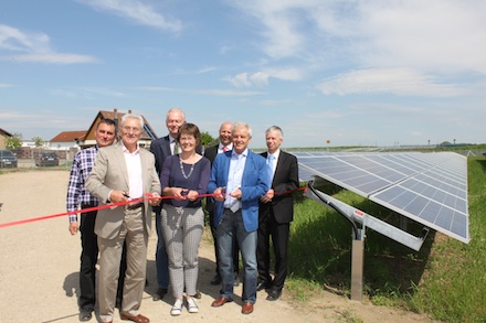 Der Bürgersolarpark Schandelah ist offiziell eingeweiht worden.