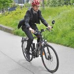 Tübingens Oberbürgermeister Boris Palmer fährt jetzt ein schnelles E-Bike.