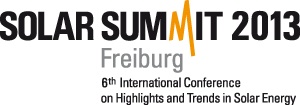 Solar Summit 2013: Experten aus Wissenschaft und Wirtschaft präsentieren Trends im Bereich der solaren Energiewandlung.