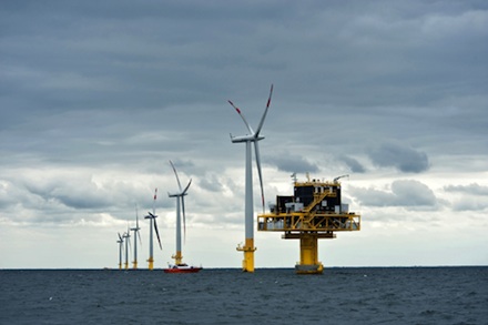 Windpark Baltic 1: Laut der Stiftung Offshore-Windenergie existiert ein hohes Kostensenkungspotenzial für Offshore-Windenergie.