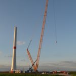 Auf der Gemarkung der bayerischen Gemeinde Schwanfeld im Landkreis Schweinfurt entstehen für die Stadtwerke Stuttgart fünf neue Windkraftanlagen.