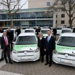 Wolfsburg präsentiert die städtischen Elektroautos.