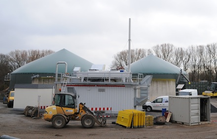 Biogasanlage der Stadtwerke Gießen startete den Probebetrieb.