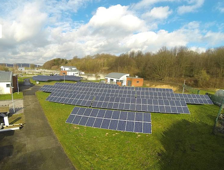 Kläranlage Essen-Kettwig: Der Ruhrverband will seine Kläranlagen mit Photovoltaikanlagen zur Eigenstromerzeugung ausstatten.