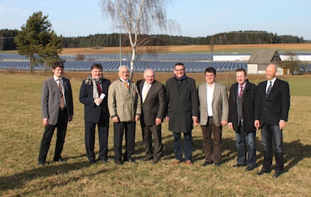 Der Jura Solarpark in Bayern ist fertiggestellt.