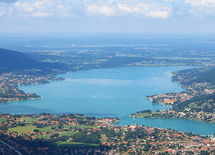 Für die bayerische Gemeinde Bad Wiessee stellt der Tegernsee eine alternative Energiequelle dar.