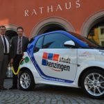 In Kenzingen liefert jetzt ein Elektro-Smart Daten zum Mobilitätsverhalten kommunaler Fuhrparkfahrzeuge.