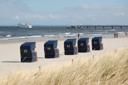 Von der Sonne auf der Insel Usedom sollen bald auch die Photovoltaikanlagen des neuen Energieparks Gebrauch machen.