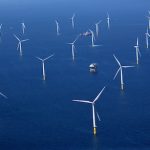 Bereits fertiggestellt: SWM-Offshore-Windpark Gwynt y Môr vor der Küste Nordwales.