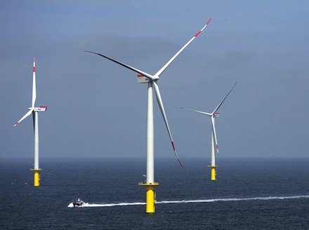 Der Windpark Riffgat hat seit Inbetriebnahme 140 Millionen Kilowattstunden Strom geliefert.