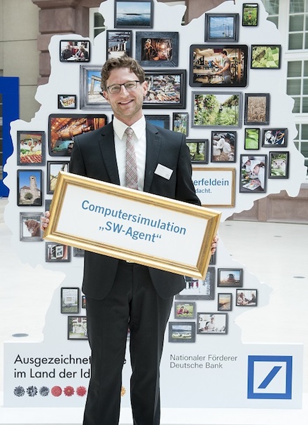 Malcolm Van Yadack von den Stadtwerken Tübingen hat das Projekt SW-Agent wissenschaftlich begleitet.