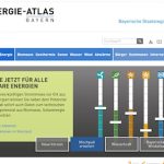 Der Bayerische Energie-Atlas wurde zum wiederholten Mal komplett erneuert.