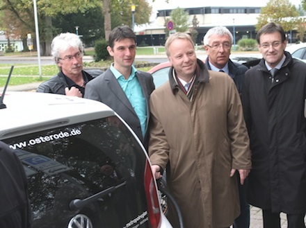 Die Stadt Osterode am Harz erhält ihre erste Schnellladestation