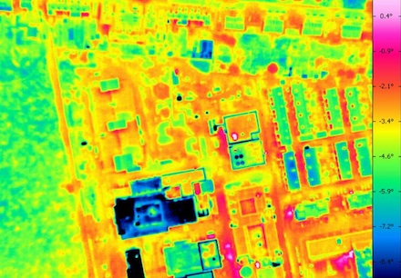 Die Thermografiebefliegung soll auch in Osnabrück aufzeigen