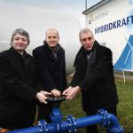 Wasserstoff marsch: Hybridkraftwerk von Enertrag wurde an das Ontras-Gasnetz angeschlossen.