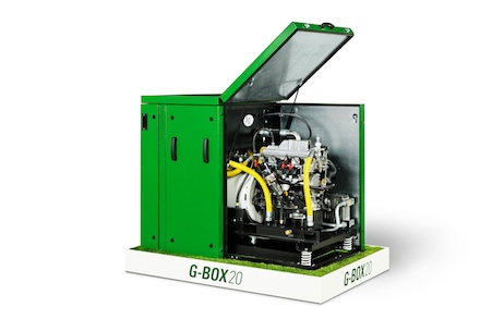 Intelligentes Energie-Management: Anlage g-box 20 kann mit easyOptimize von RWE Effizienz gesteuert werden.