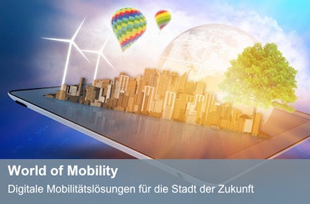 Auf der World of Mobility dreht sich alles um die digitale Zukunft der Stadt- und Verkehrsplanung.