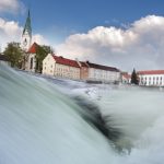 AÜW-Wasserkraftwerk: Auch die Datenflut wurde eingedämmt.