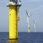 Trianel Windpark Borkum: Rund ein Jahr nach Fertigstellung sind alle 40 Anlagen aufgeschaltet und im Probebetrieb.