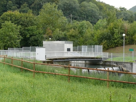 Das neue Wasserkraftwerk in Bad Urach liefert Strom für 40 Haushalte.