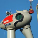 Im Windpark Veldenz-Gornshausen konnte bereits eine Gondel erfolgreich montiert werden.