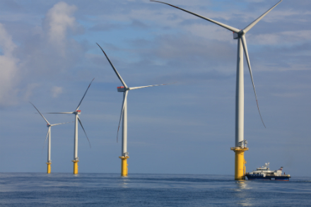 Der Windpark Amrumbank West wird von Helgoland aus gesteuert.