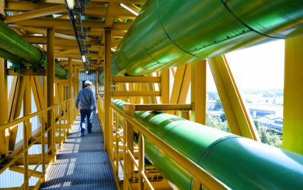 Die Gas-KWK-Anlagen am Standort Wanheim gehören zu den wichtigsten Fernwärmeerzeugern in Duisburg.