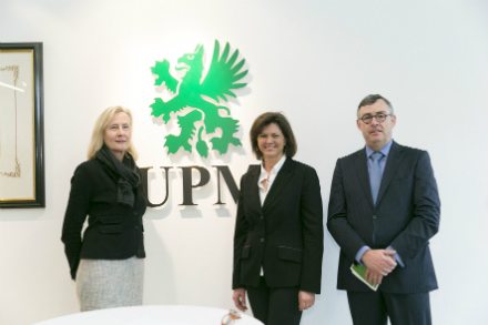 Vor-Ort-Termin beim Papierhersteller UPM.