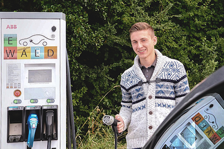 E-WALD-Ladestation: Kundenfreundliches Laden via eRoaming.