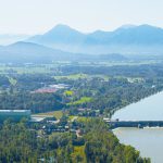 Laufkraftwerk bei Rosenheim: Verbund betreibt 22 Wasserkraftwerke an Inn und Donau.