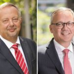 BDEW-Präsident Johannes Kempmann und Bundesvorstand Ralf Schodlok werden die Geschicke des Bundesverbands der Energie- und Wasserwirtschaft lenken.