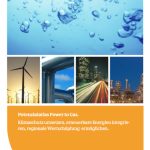 Vier Regionen in Deutschland sind besonders gut für die Nutzung von Power to Gas geeignet.