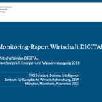 Der Digitalisierungsgrad in Unternehmen der Energie- und Wasserversorgung ist durchschnittlich