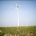 Die neuen Anlagen der Heidjers Stadtwerke fügen sich gut in den Windpark Großenwede ein.