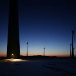 Abgeregelt: In Windparks gehen häufig die Lichter aus.