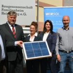 Solar-Kooperation in Heidelberg: Auf 23 Gebäuden der Baugenossenschaft Familienheim Heidelberg werden Photovoltaikanlagen installiert.