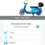 Per App buchen: Stadtwerke Stuttgart bieten ein E-Roller-Sharing an.