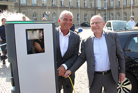 Baden-Württemberg: Landespolizei erhält 29 neue Elektrofahrzeuge.