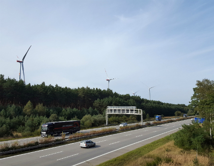 Eine Leistung von 33 Megawatt hat der neue Windpark von TEE im Bundesforst bei Königs Wusterhausen.