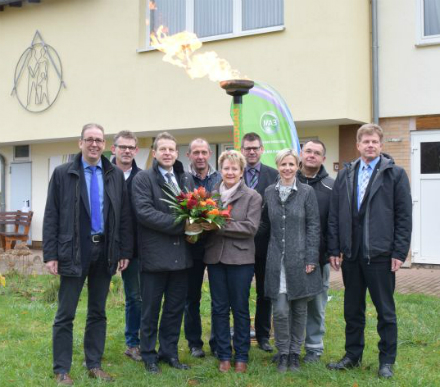 Bürgermeister Junghans (l.) und Jörg Hartmann