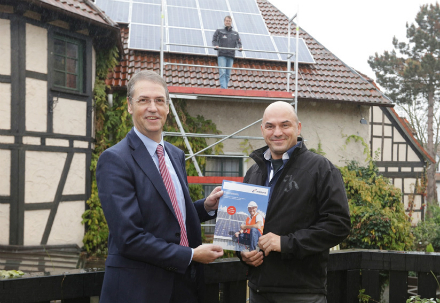 Nachhaltiger Hotelbetrieb Landhaus alte Scheune und Mainova treiben gemeinsam die Energiewende voran.