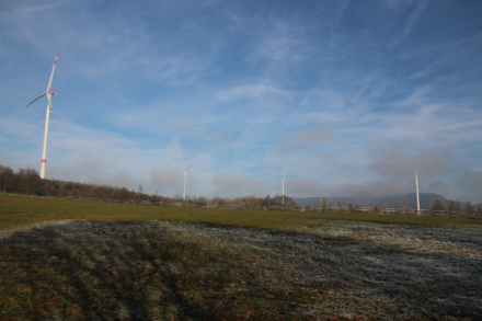 Der Windpark Lingelbach erweitert das Bestandsportfolio von Thüga Erneuerbare Energien.