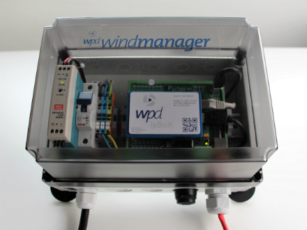 Die ALL-IP-Box der Firma wpd windmanager erlaubt eine Anbindung von Windparks auch nach Abschaltung des Telefonanschlusses.